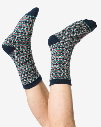 chaussettes homme nordiques multicolore - 4120170MULTICOLOUR - HEMA
