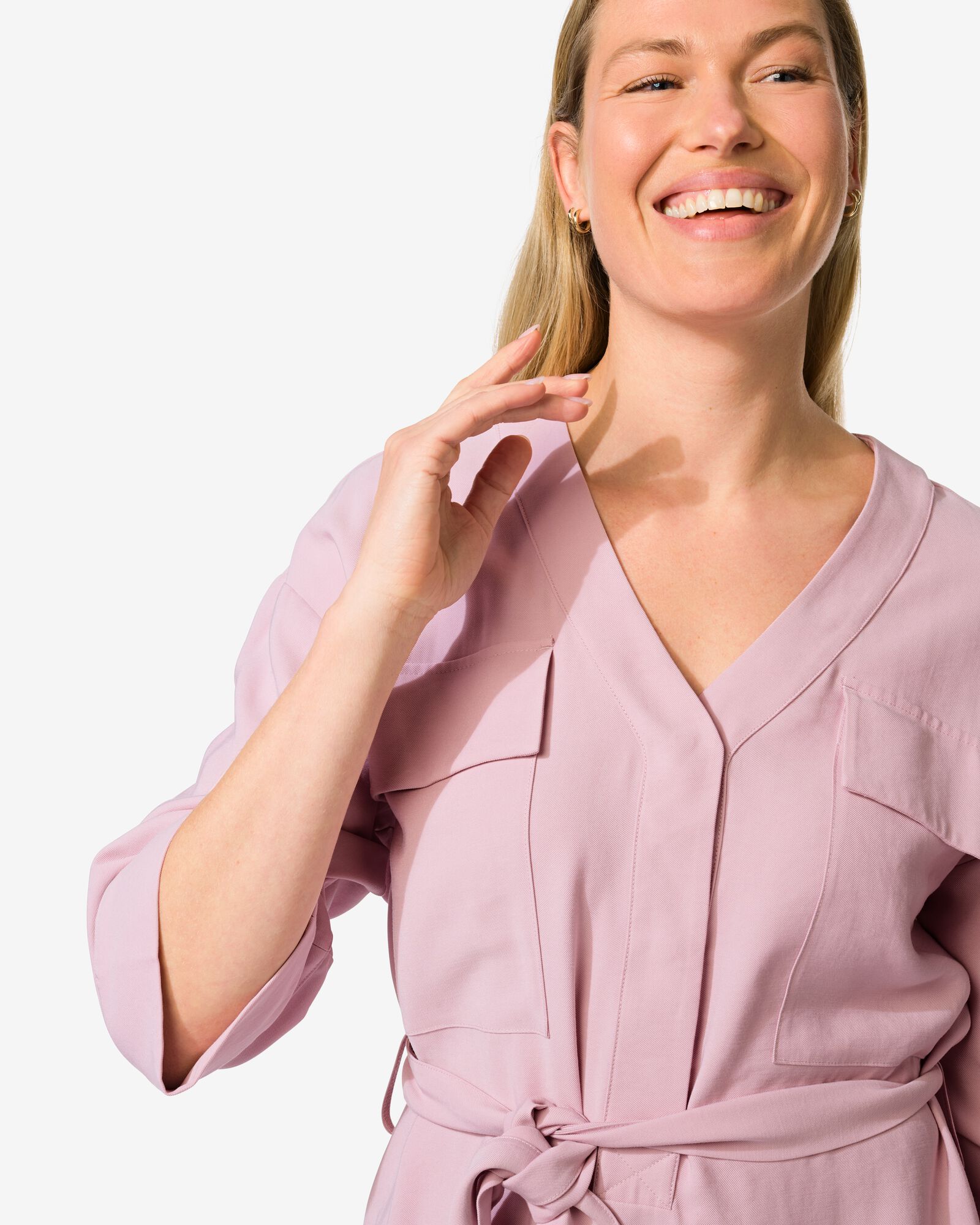 damesjurk Sarie  lila - 36201080LILAC - HEMA