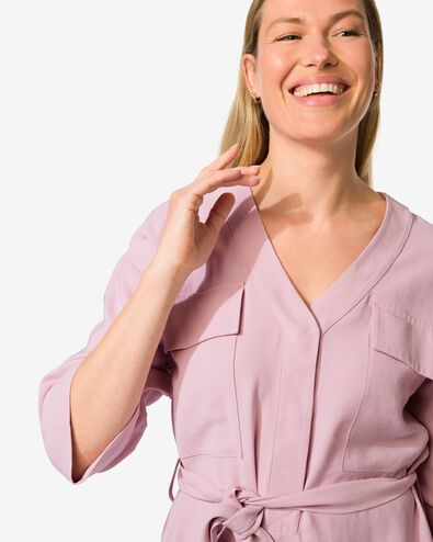 damesjurk Sarie  lila - 36201080LILAC - HEMA