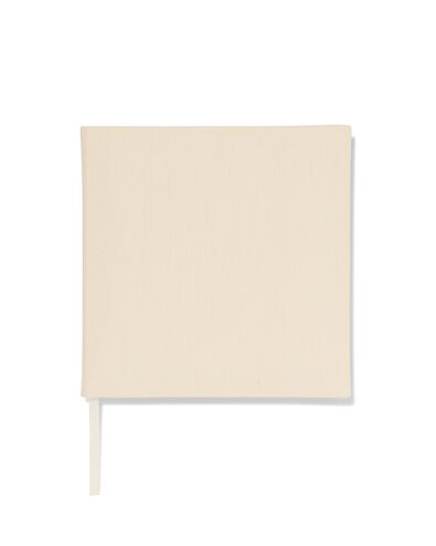 livre d'or 24x24.5 lin &eacute;cru - 14650228 - HEMA