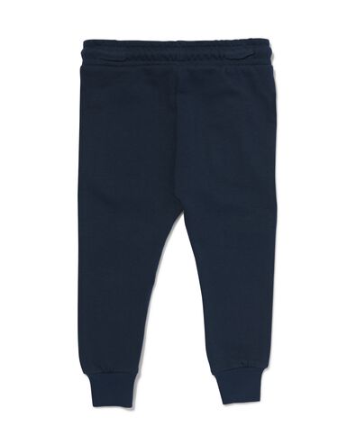 pantalon sweat enfant bleu foncé 110/116 - 30747069 - HEMA