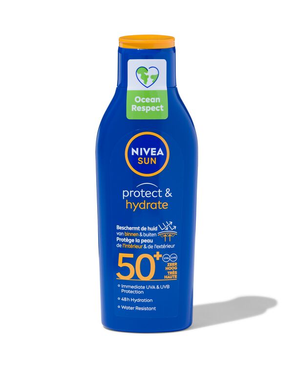 NIVEA SUN protect & hydratant lait solaire SPF50+ 200ml - 11610907 - HEMA