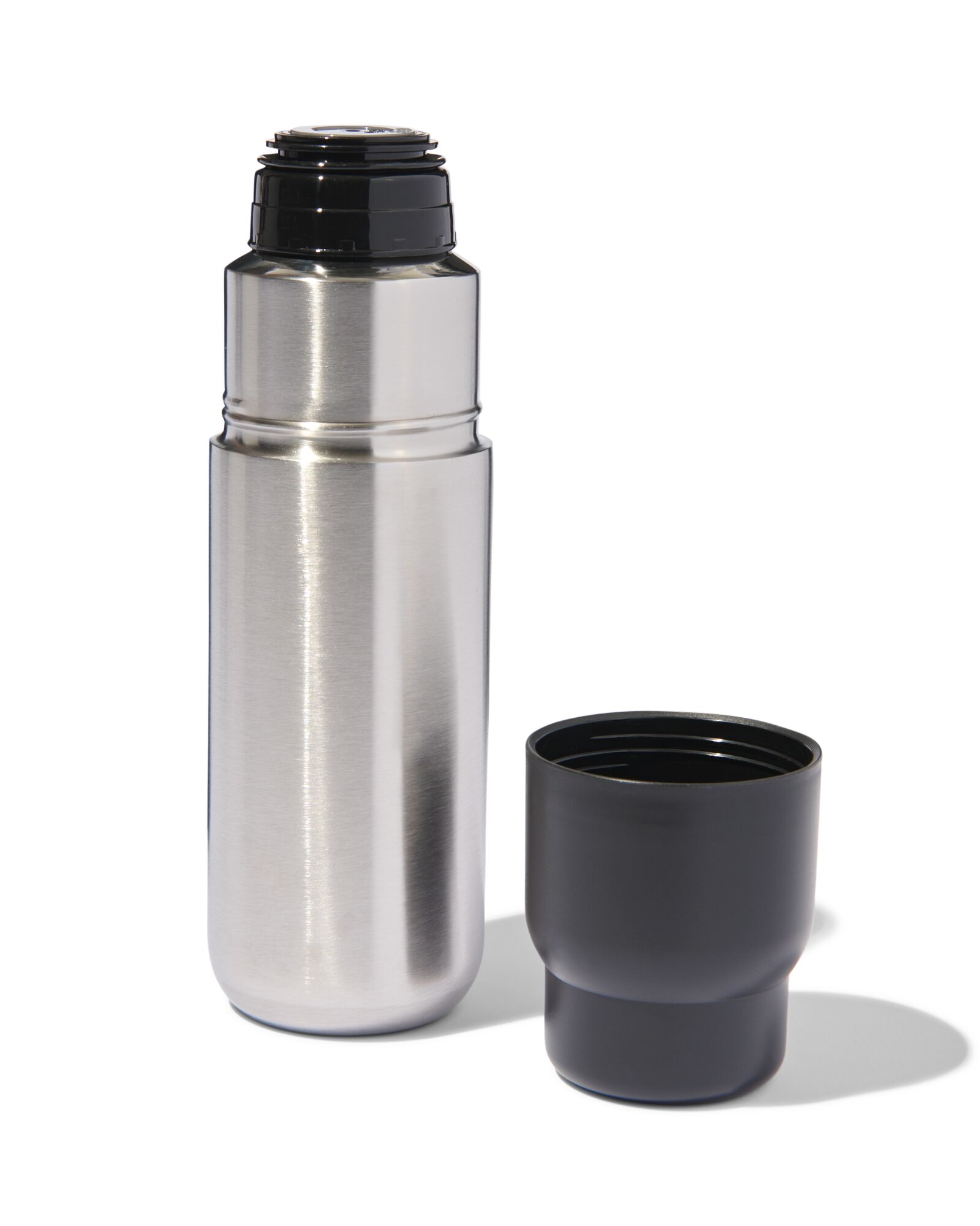 bouteille isotherme 500ml inox noir - 80610087 - HEMA