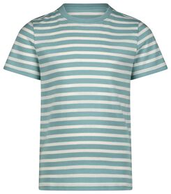 kinder t-shirt strepen zeeblauw zeeblauw - 1000028008 - HEMA