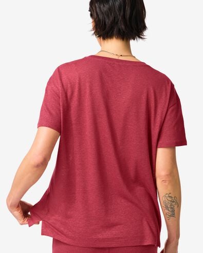 Damen-T-Shirt Evie rot rot - 36209350RED - HEMA