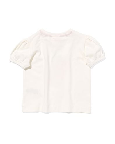 t-shirt bébé fraise blanc cassé 62 - 33044151 - HEMA