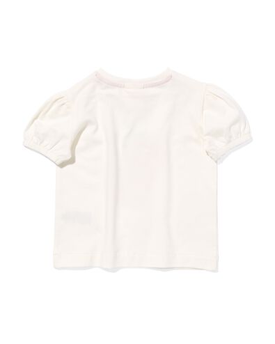 Baby-T-Shirt, Erdbeere eierschalenfarben 80 - 33044154 - HEMA