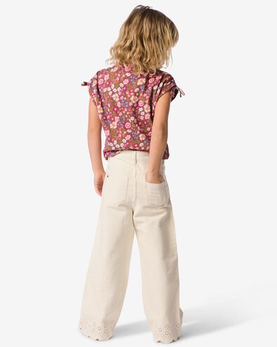 Kinderhose, Stickerei ecru ecru - 30838503ECRU - HEMA