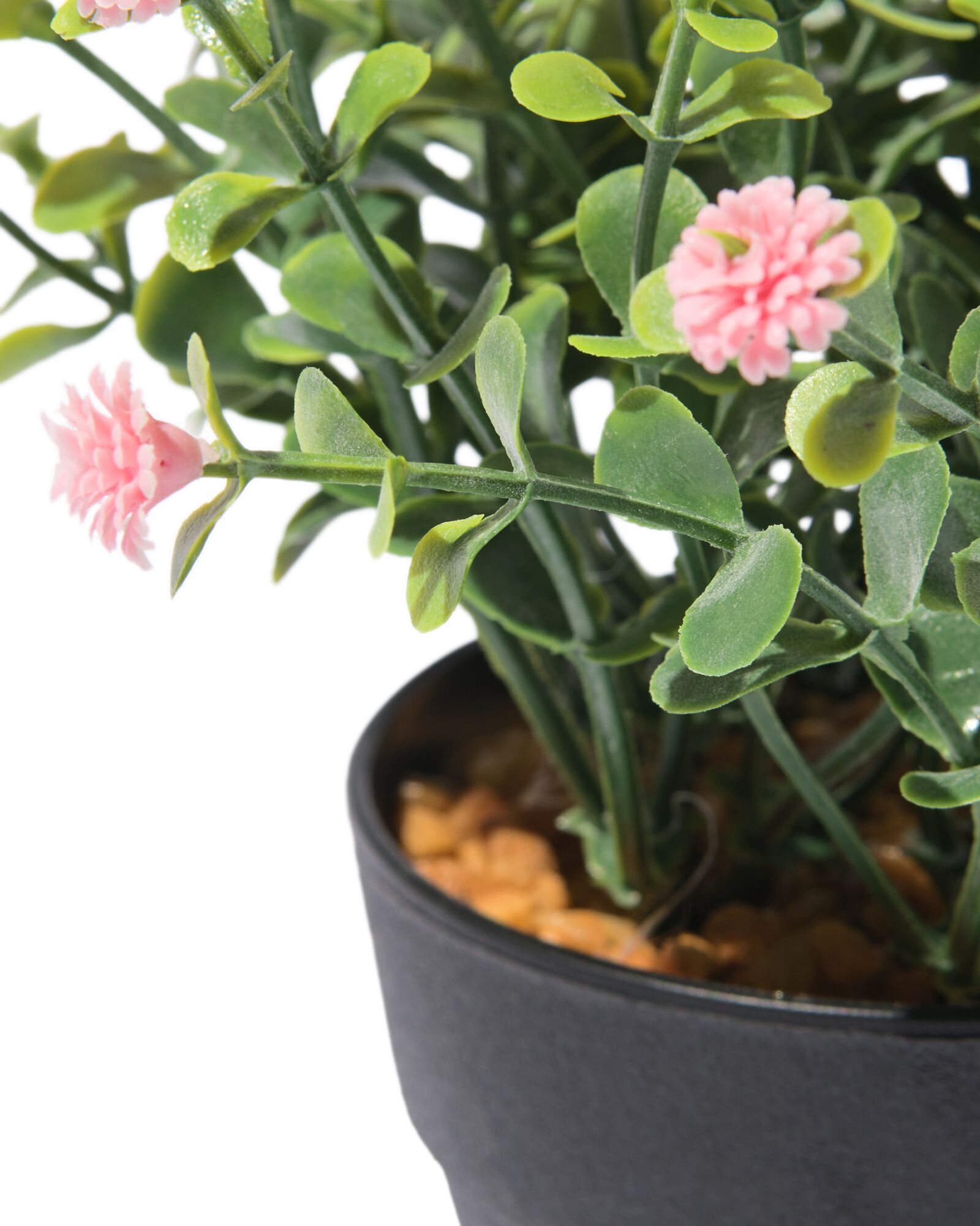 kunstplant ⌀10x10cm rechtop bloemetjes - 41326001 - HEMA