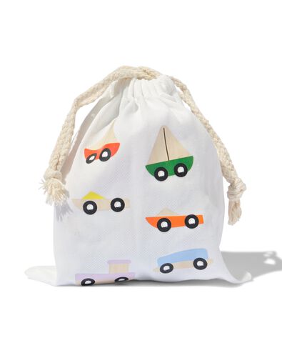 houten set boten - 6 stuks - 15100568 - HEMA