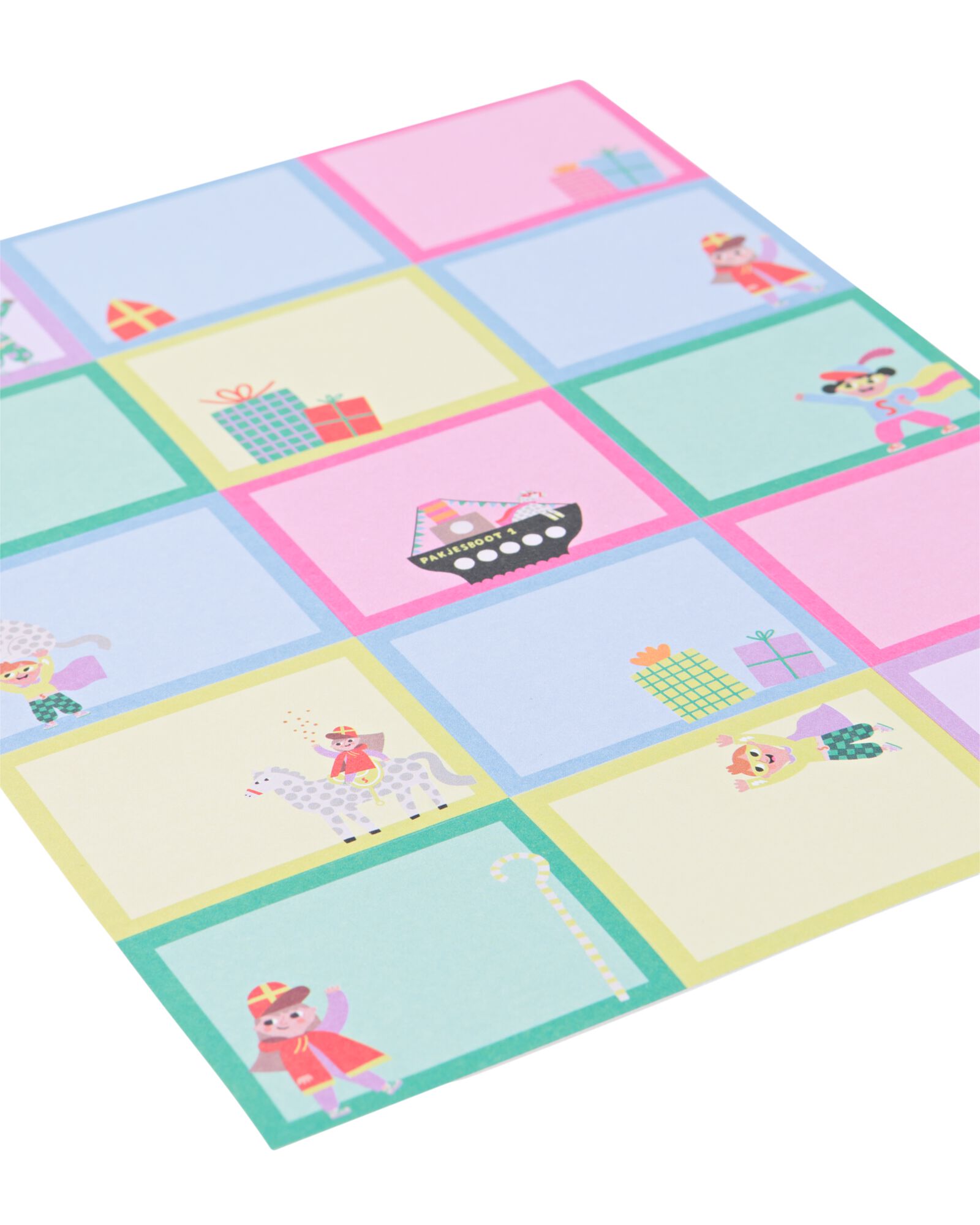 naamstickers Sint - 30 stuks - 25900046 - HEMA