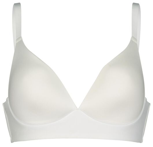 pre-shaped bra with no underwires white - HEMA