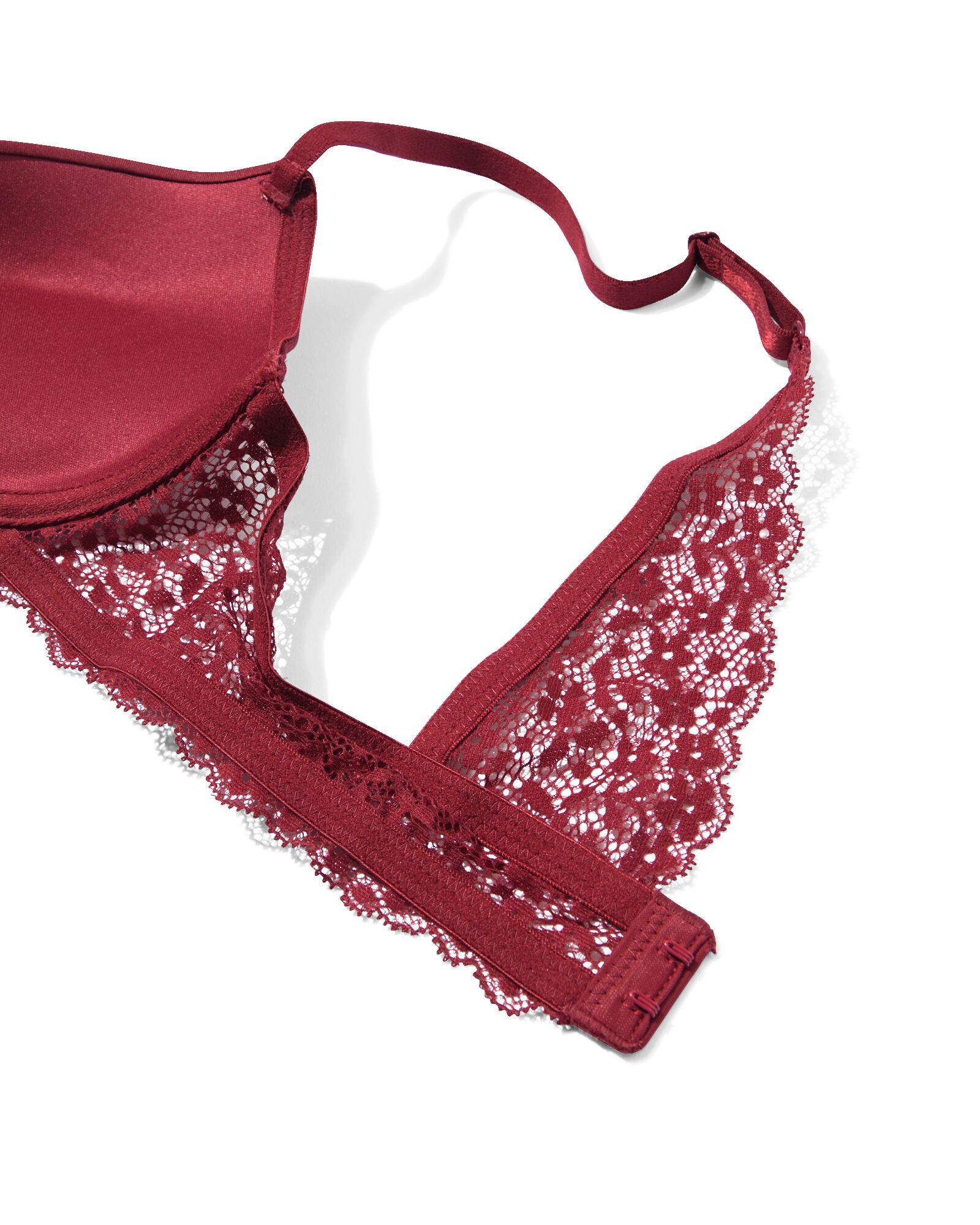 Push-up-B&uuml;gel-BH, vorgeformt dunkelrot - 21810160DARKRED - HEMA