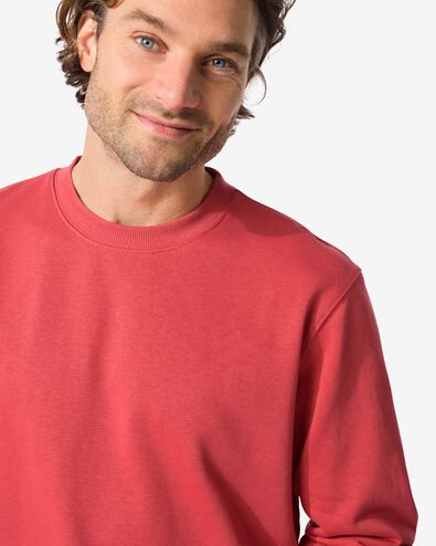 Herren-Pullover rot - 2140750RED - HEMA