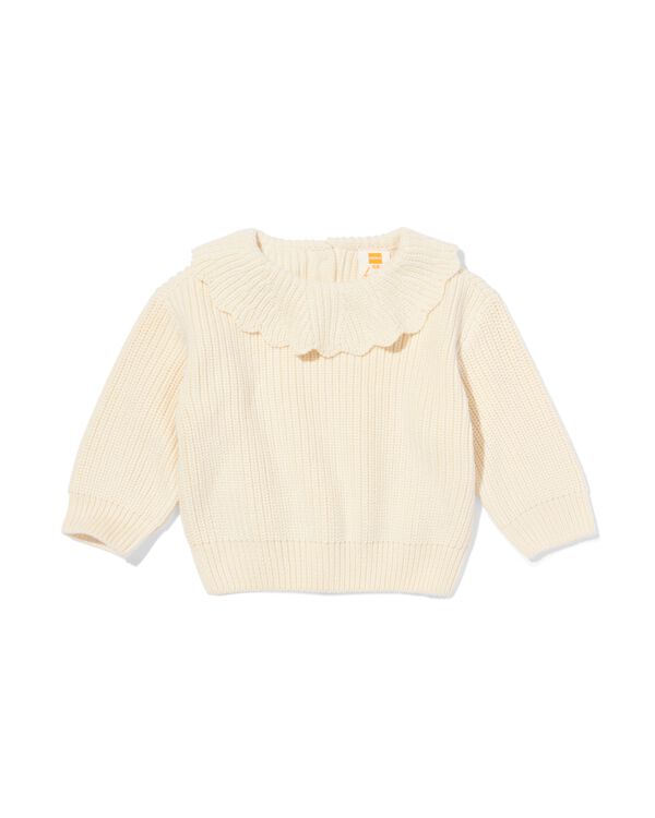 pull b&eacute;b&eacute; grosse maille  &eacute;cru &eacute;cru - 33059870ECRU - HEMA