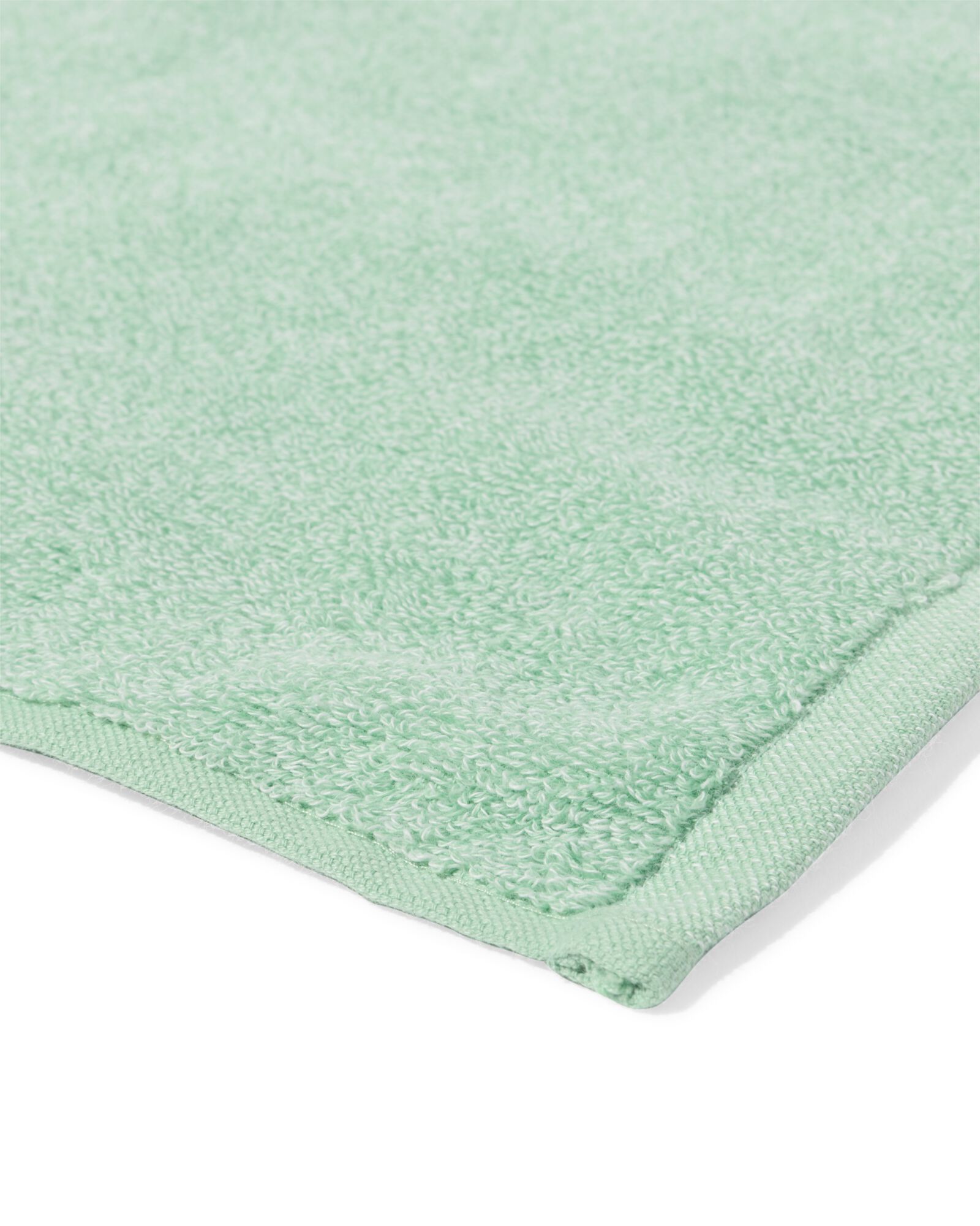 serviettes de bain - qualit&eacute; &eacute;paisse vert serviette 50 x 100 - 5200363 - HEMA