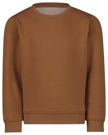 kinder sweater bruin bruin - 1000028341 - HEMA
