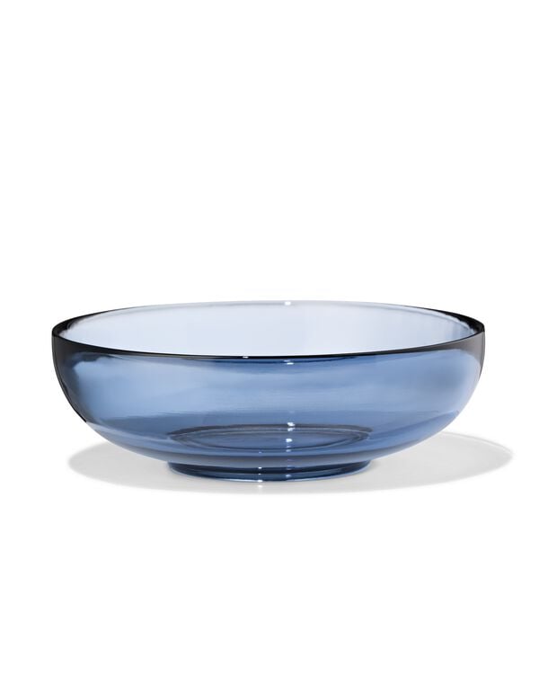 Sch&auml;lchen ⌀ 14,5 cm Glas Blau - 9650394 - HEMA