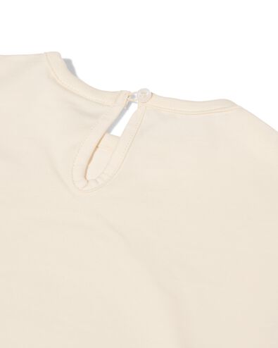 baby T-shirts jersey - 2 stuks ecru 98 - 33079477 - HEMA