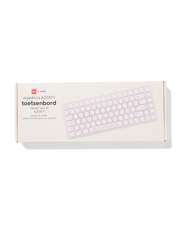 clavier AZERTY Miffy - 39620053 - HEMA