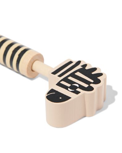 fluitje 4x12.5x1.5 dier hout - 15100484 - HEMA