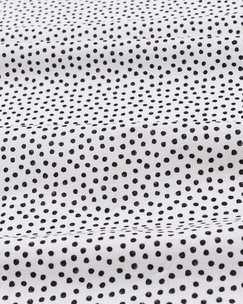 Kinder-Bettwäsche – Soft Cotton – 120 x 150 cm – Punkte - 5750097 - HEMA