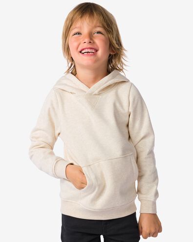 pull à capuche blanc cassé - 30787301OFFWHITE - HEMA