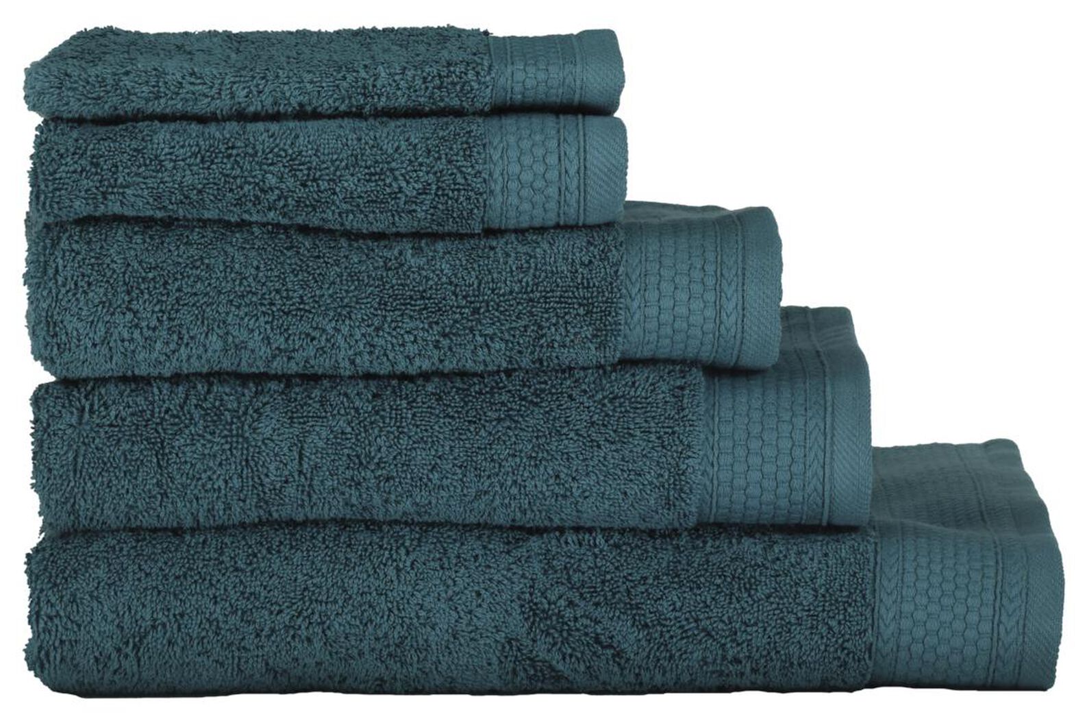towels hotel extra heavy dark green HEMA