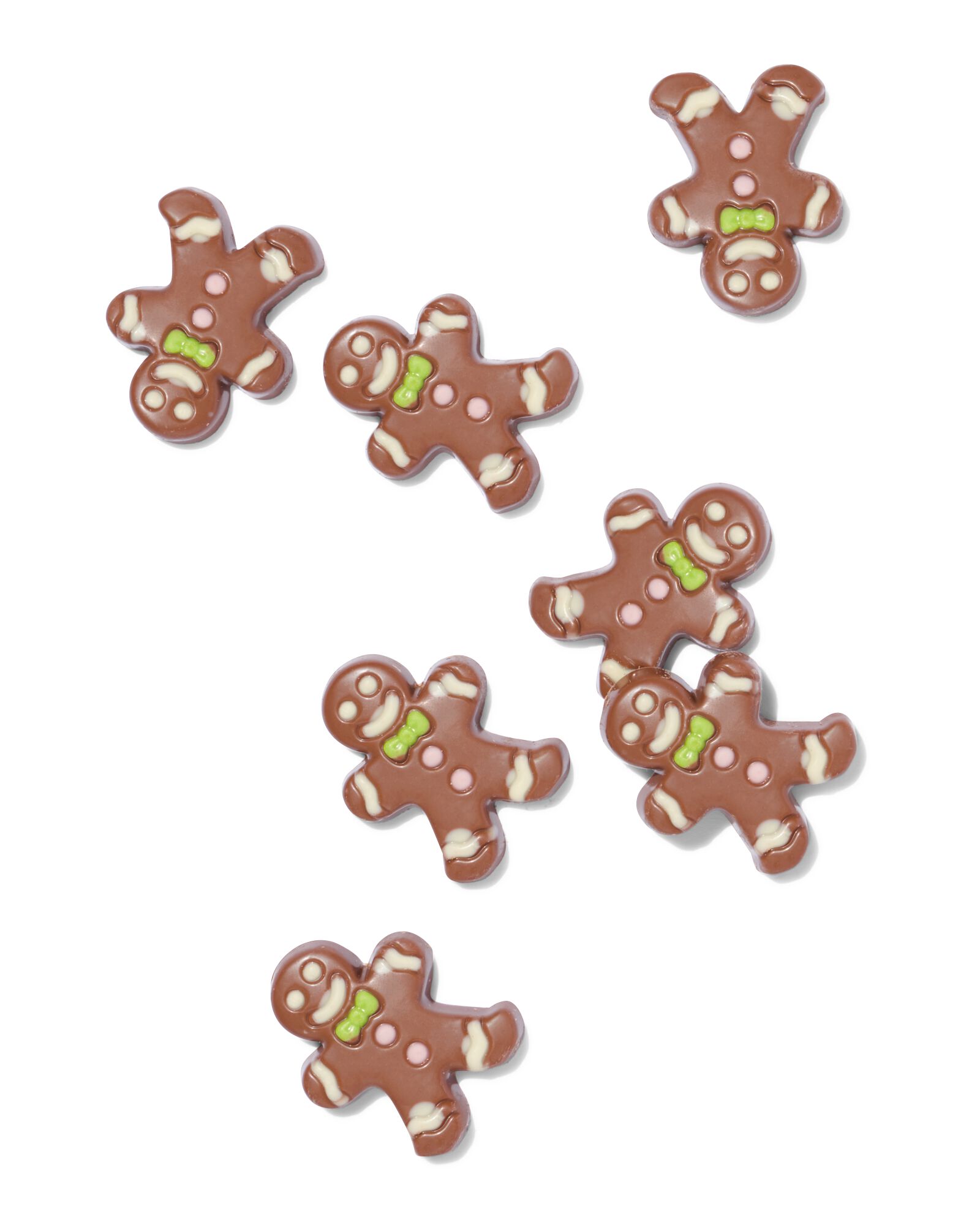 bonshommes en chocolat au lait caramel beurre sal&eacute; 150g - 24522207 - HEMA