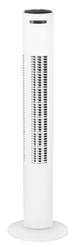 ventilateur colonne avec télécommande 80cm blanc - 80060019 - HEMA