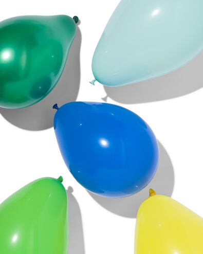Luftballons &Oslash;23cm gr&uuml;n - 10 St&uuml;ck - 14250026 - HEMA