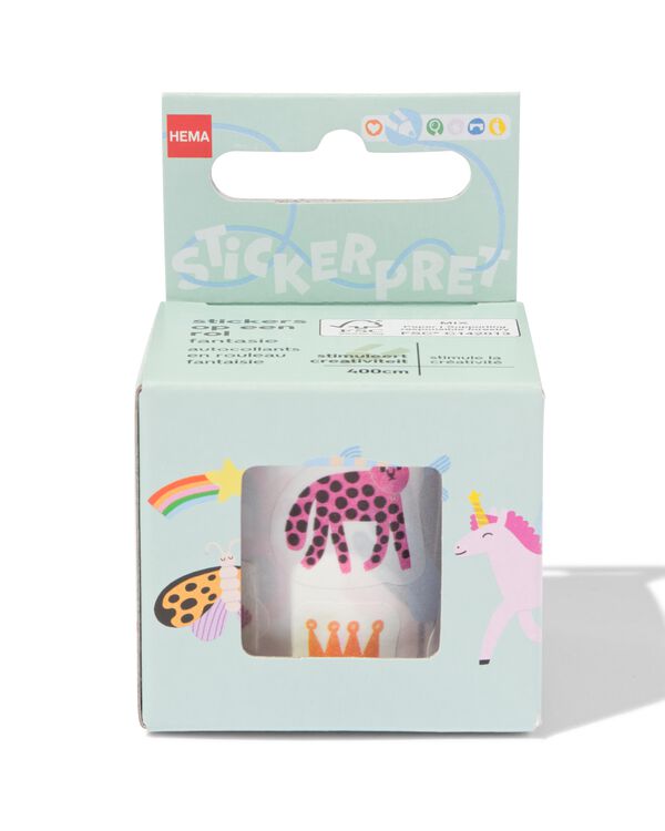 stickers op een rol 4m fantasie  - 15900325 - HEMA