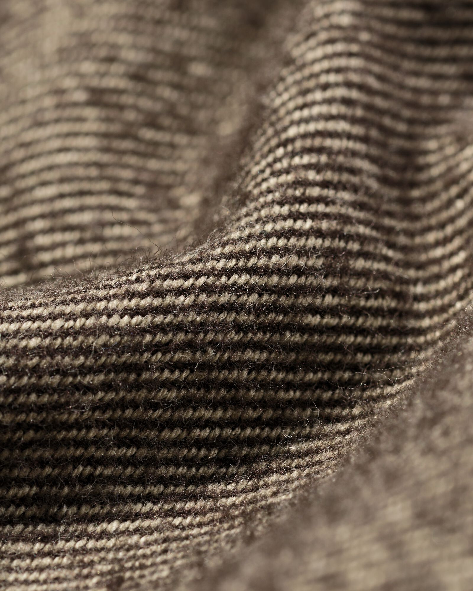 herenoverhemd Maurice flanel  bruin - 2170830BROWN - HEMA