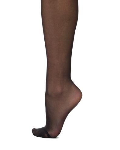4-pak mat pantys 20 denier zwart zwart - 1000000741 - HEMA