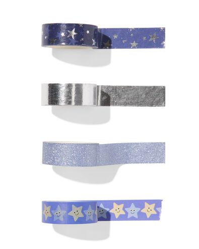 rubans washi &eacute;toiles - 4 pi&egrave;ces - 14100382 - HEMA
