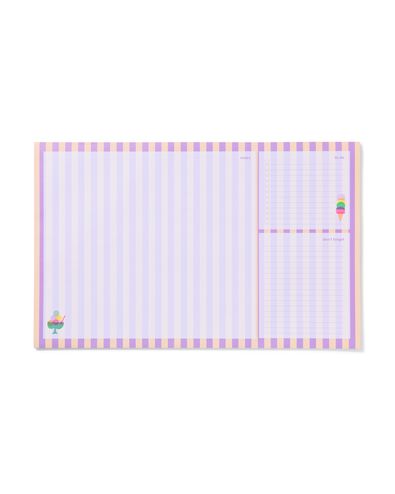 sous-main &agrave; rayures - 14144424 - HEMA