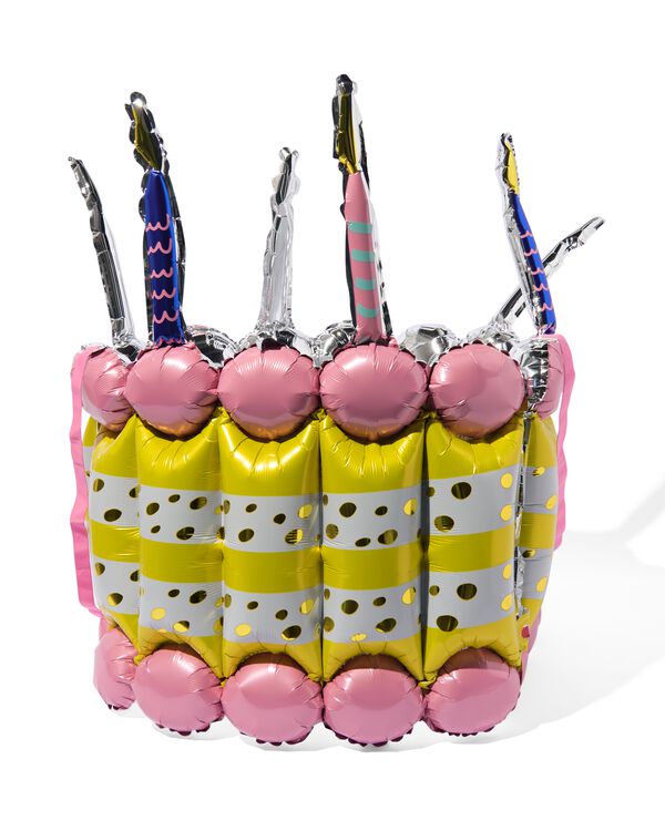 ballon aluminium 3D &eacute;toile dor&eacute; - 14250037 - HEMA