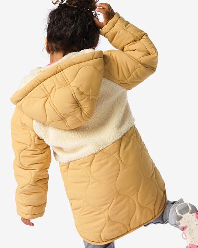 manteau enfant rembourr&eacute; peluche marron - 30865307BROWN - HEMA