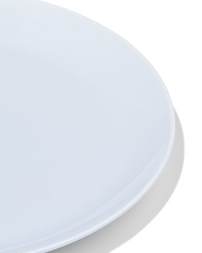 assiette plate Ø26cm - new bone bleu - vaisselle dépareillée - 9650012 - HEMA