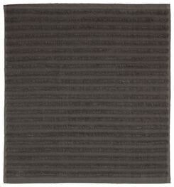 tapis de bain 50x50 rayé gris foncé - 5230046 - HEMA