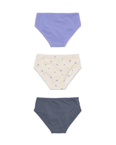 Kinderslips Kirschen &ndash; 3 St&uuml;ck violett violett - 19320670PURPLE - HEMA