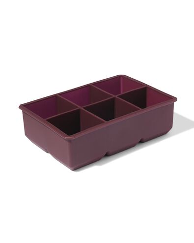 machine &agrave; gla&ccedil;ons XL 5x16,5x11cm rouge - 41800175 - HEMA