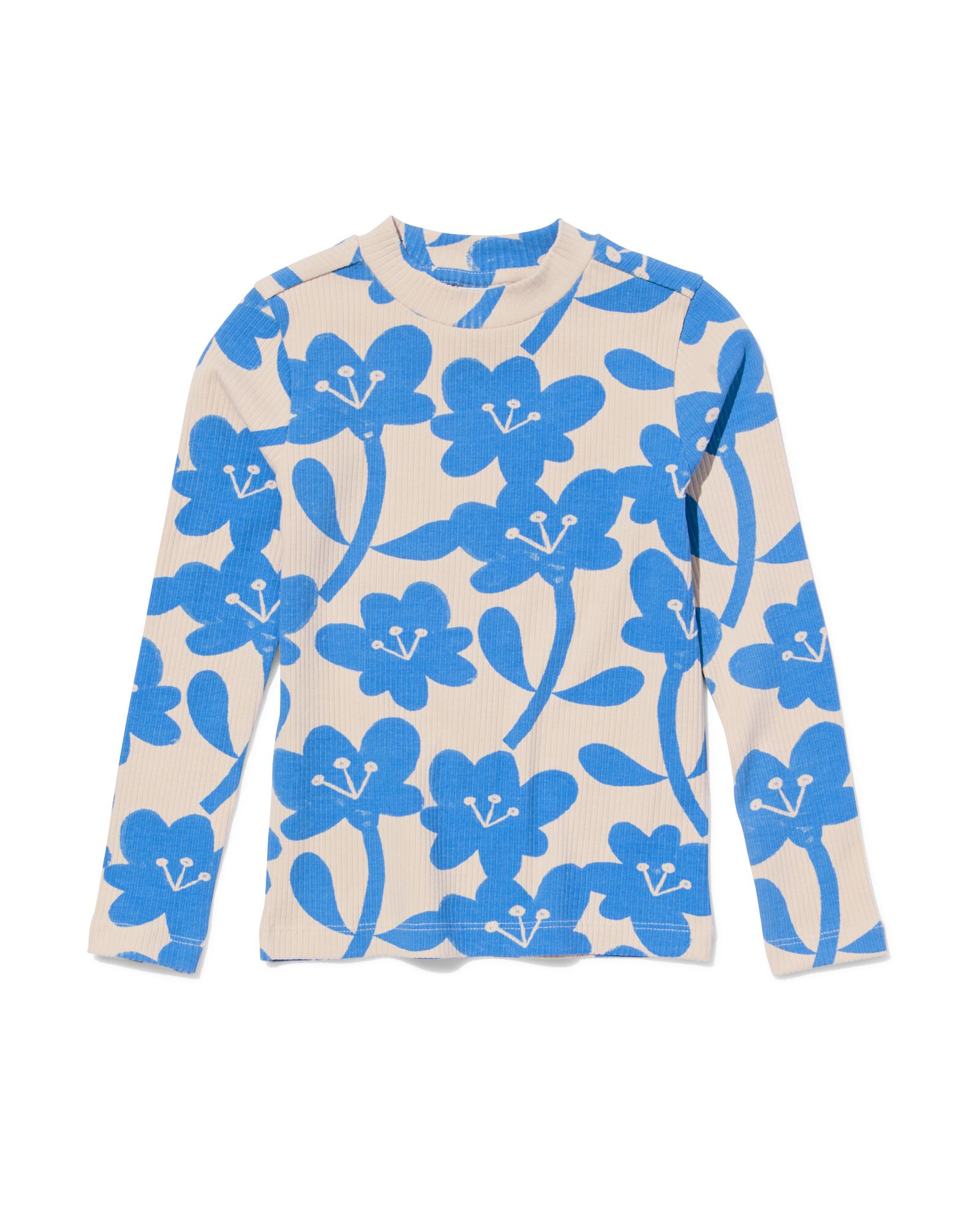 t-shirt enfant c&ocirc;tel&eacute; bleu - 30874400BLUE - HEMA