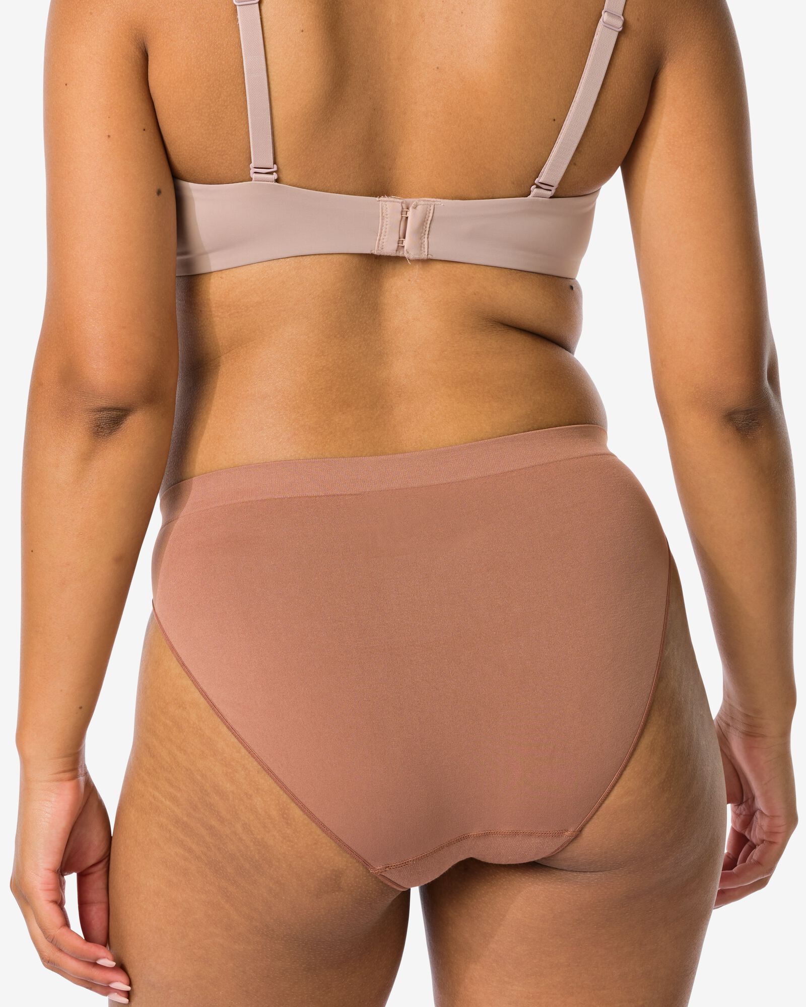 Damen-Slip Nahtlos mittelbraun - 19680590MIDBROWN - HEMA