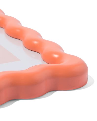 cadre photo 15x20 cm bois corail ondul&eacute; - 13640007 - HEMA