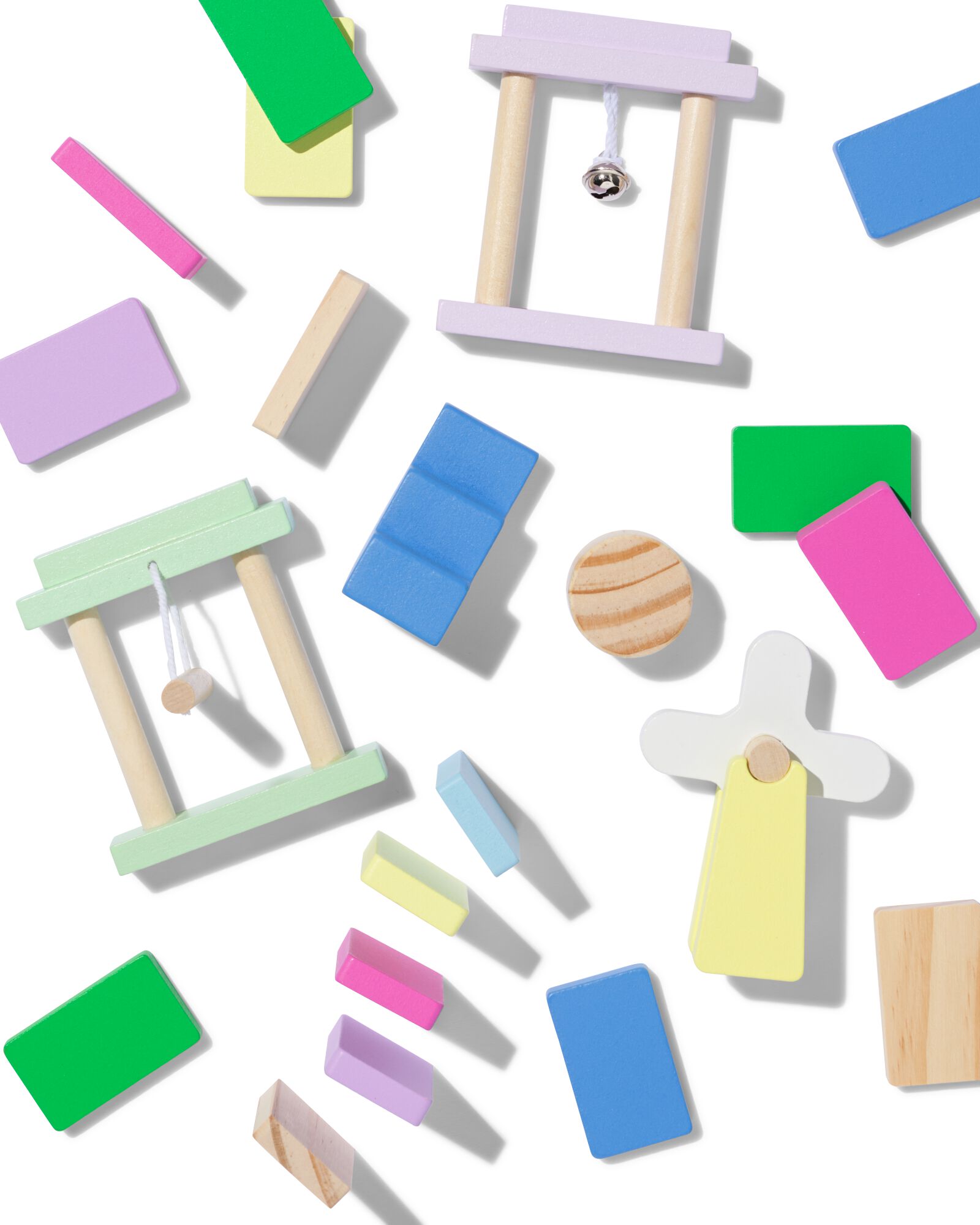 jeu de dominos en bois 88 pi&egrave;ces - 15100587 - HEMA