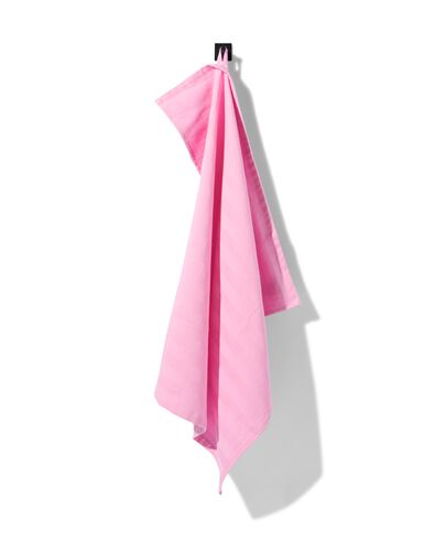 Geschirrtuch 65&nbsp;x&nbsp;65&nbsp;cm Baumwolle rosa - 5440011 - HEMA