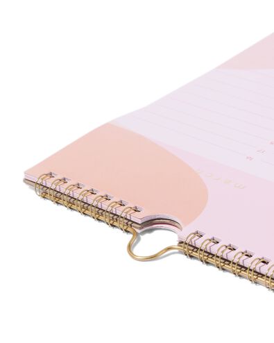 verjaardagskalender 28x16 roze - 14130231 - HEMA
