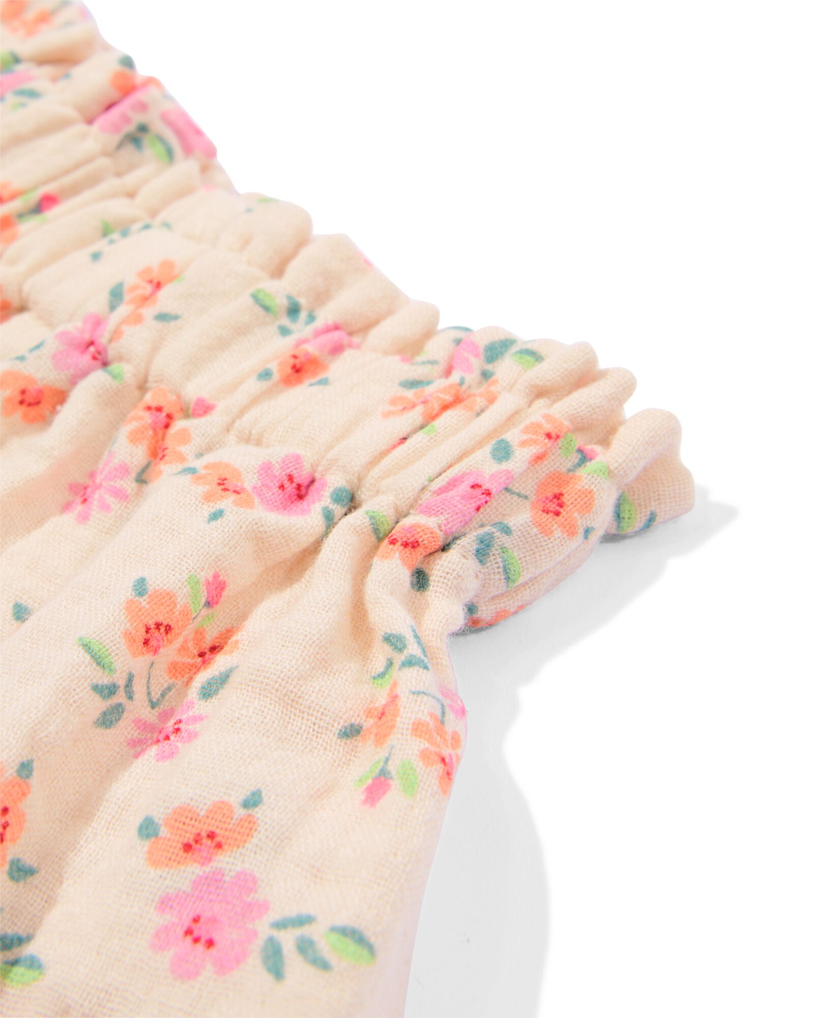 ensemble v&ecirc;tements b&eacute;b&eacute; mousseline fleurs &eacute;cru - 33008970ECRU - HEMA