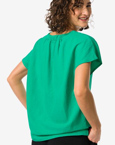 Damen-T-Shirt Spice grün XL - 36356434 - HEMA
